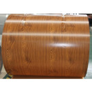Popular Exporting Good Quality PPGI Coil -Wood-018 for Cottage Roofing /Wall