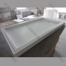 Portable Slimline Solid Surface Resin Shower Trays
