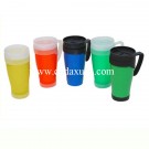 Promotional Double Wall Plastic Auto Mug Dn-118b