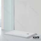 Pure White Resin Stone Shower Bases with Factory Price