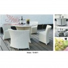 Rattan Garden Patio Leisure Outdoor Modern Dining Tea Table
