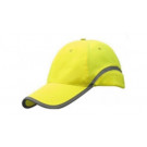 Reflective Fitted Snapback Bicycle Cycling Cap for Safe