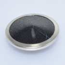 Resin Pearl Dtm Shirt Button Has Brass Metal Rim