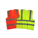 Road Reflective CE Safety Vest with Reflective Material