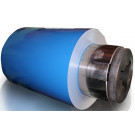 SPCC Blue Color Coated Straight Steel Sheet in Coil
