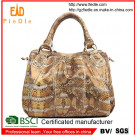 Sale Hot Leopard Patchwork Leather Bag Latest Design Lady Handbag (J911-B2015)
