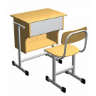 School Desk and Chair (MXZY-044)