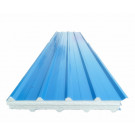 Sea Blue Corrugated EPS Sandwich Panel for Labor House