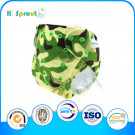 Sell-off Printed Waterproof Baby Diapers / Cloth Diaper with Inserts