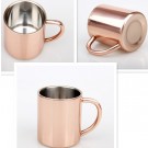 Simple Design Style Copper Mug with Logo Printing