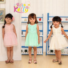 Sleeveless High Quality Cotton Children Baby Clothes/ Baby Cotton Frocks