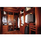 Solid Wood Wardrobe with No Door (W-171)