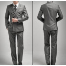 Spring/Autumn Double-Breasted Peak Lapel Classic Men's Fashion Business Suits