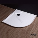 Stylish Bathroom Sanitary Ware Products Artificial Marble Sector Shower Tray