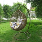Swing Chair Kids Swings Chair PE Rattan Material Patio Swing
