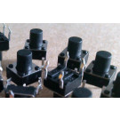 100pcs Tact Switch Micro Push Button 4pin 6x6x7mm