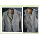Top-Quality 3PCS Boys Stripe Fashion Wedding/Dinner/Performance Suits