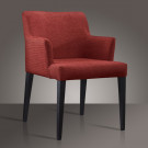 Tradional Upholstered Armrest Restaurant Chair