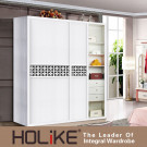 Two Slide Doors Wooden Wardrobe for Bedroom Furniture