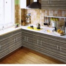 UV Coating Kitchen Cabinets (zh-3930)