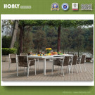 Unique Patio Garden Outdoor Furniture Modern Dining Table Set