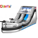 Warship Inflatable Slide/Large Inflatabele Slides for Sale Bb144