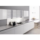 White 2PAC Kitchen Cabinet #M-L58, White Lacquer Kitchen (M-L58)