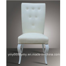 White Artificial Leather Banquet Chairs