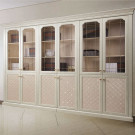 White PVC Euro Book Cabinet (SG21135A335)
