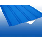 White & Sea Blue Corrugated Roofing Sheets