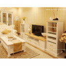 White Wooden TV Cabinet Furniture (TV11163)