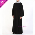 Wholesale Wrap Round Side Ribbon Women Kimono Abaya