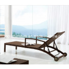 Wicker Aluminum Outdoor Rattan Beach Lounge Leisure Chair (JJ-S755)