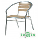 Wood Aluminum Beach Lounge Garden Dining Outdoor Chair (JC-37)