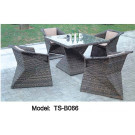 Workmanship Leisure Rattan Patio Garden Modern Dining Table for Outdoor