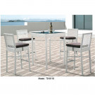 Workmanship Outdoor Leisure Patio Rattan Garden Modern Dining Table Chair