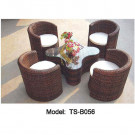 Workmanship Rattan Leisure Patio Modern Outdoor Dining Table for Garden