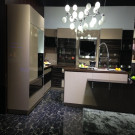 Zhk-036 High Gloss Kitchen Cabinet