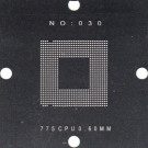 775 CPU Stencil 80x80mm