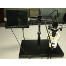 Digital Microscope 200X with CCD and LCD Monitor