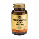 Pantothenic Acid 550 mg Vegetable Capsules