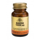 Biotin 1000 mcg Vegetable Capsules