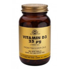 Vitamin D3 25 µg (1000 IU) Softgels 100	