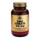 Zinc Citrate 30 mg Vegetable Capsules