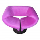 (SX-005) Italian Style Round PU Leather Relax Chair