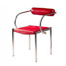 (SY-008#) International Metal with PVC Dining Chair