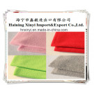 100% Polyester Knitted Brushed Tricot Fabric for Garment