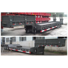 100 Tons Low Bed Semi Trailer