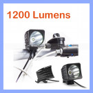1200lm 1X CREE Xm-L T6 LED Headlamp Rechargeable Bicycle Light Bike Lamp