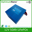 12V 50ah LiFePO4 Battery Pack for Solar System